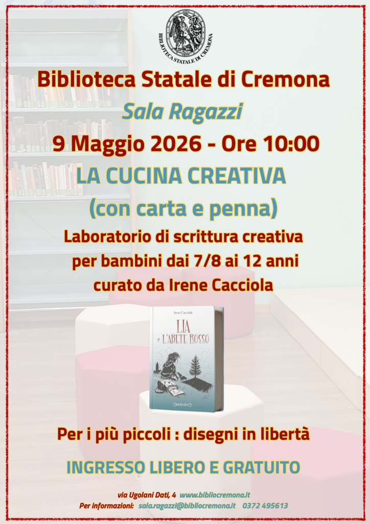 Scopri di più sull'articolo La cucina creativa…con carta e penna