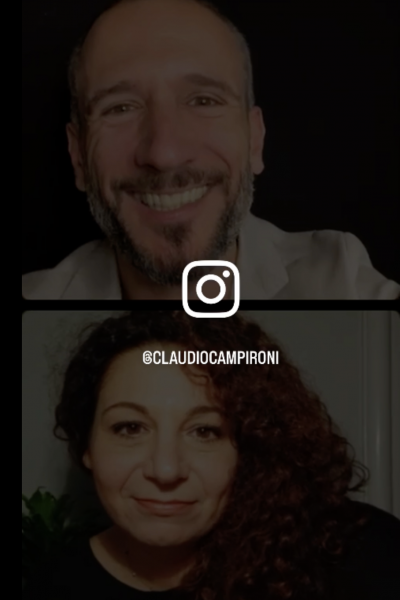 Claudio Campironi Irene Cacciola Diretta instagram